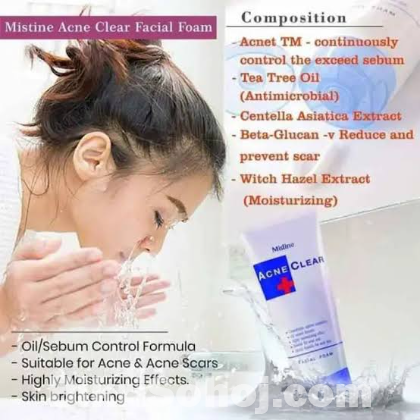 Mistline acne clear face wash